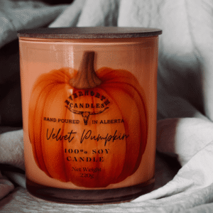 Velvet Pumpkin - Pumpkin & Brown Sugar Soy Candle - Cinnamon, Clove & Creamy Vanilla Butter Scent